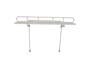 Freeway Wall-Mounted Shower Stretcher with optional cot side