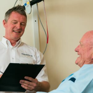A regional assessor is discussing requirements with a client.