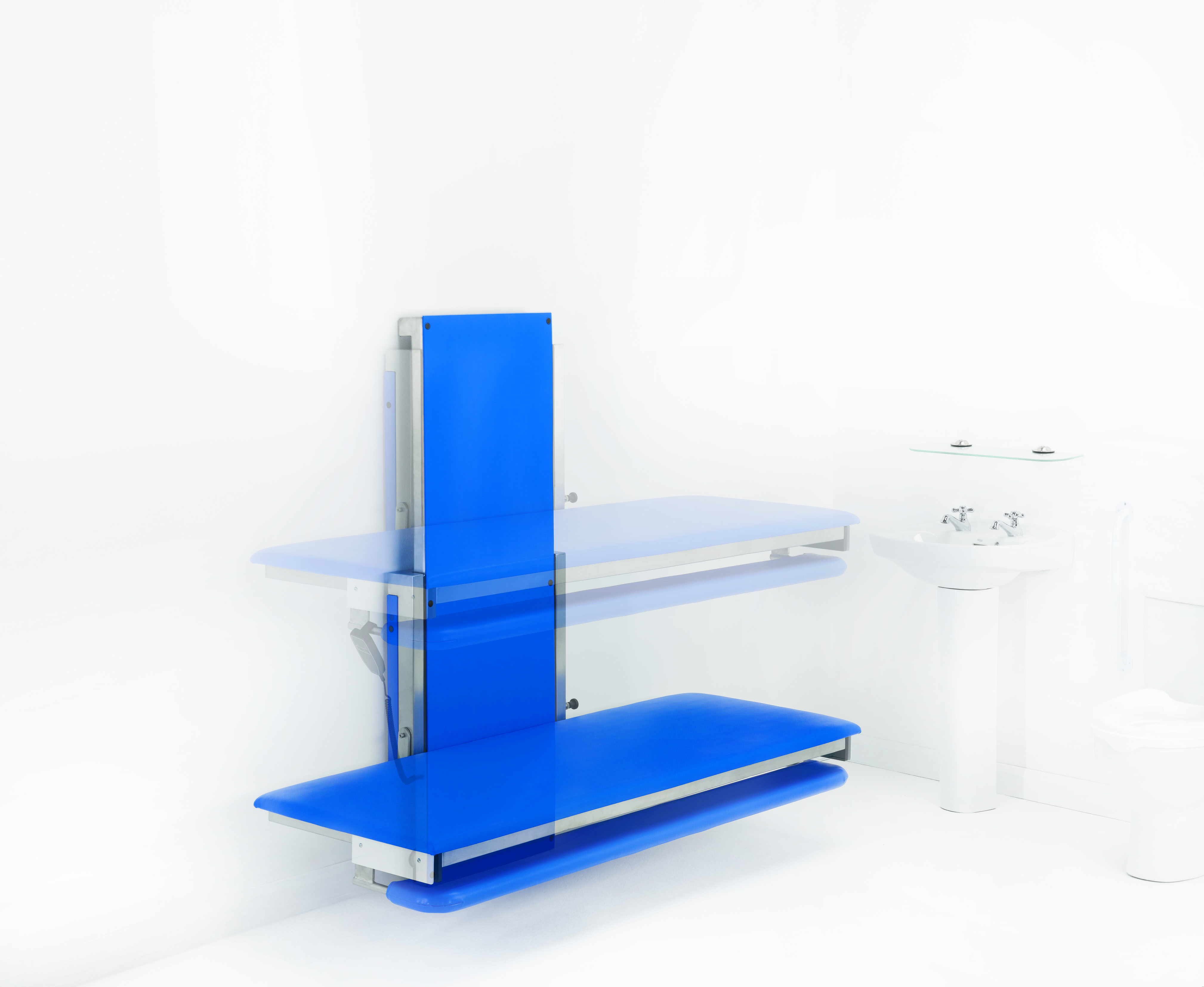 Freeway HiRiser Changing Table Prism Medical UK, moving, handling