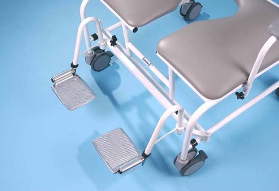 Freeway T100 Bariatric Shower Chair Footrests