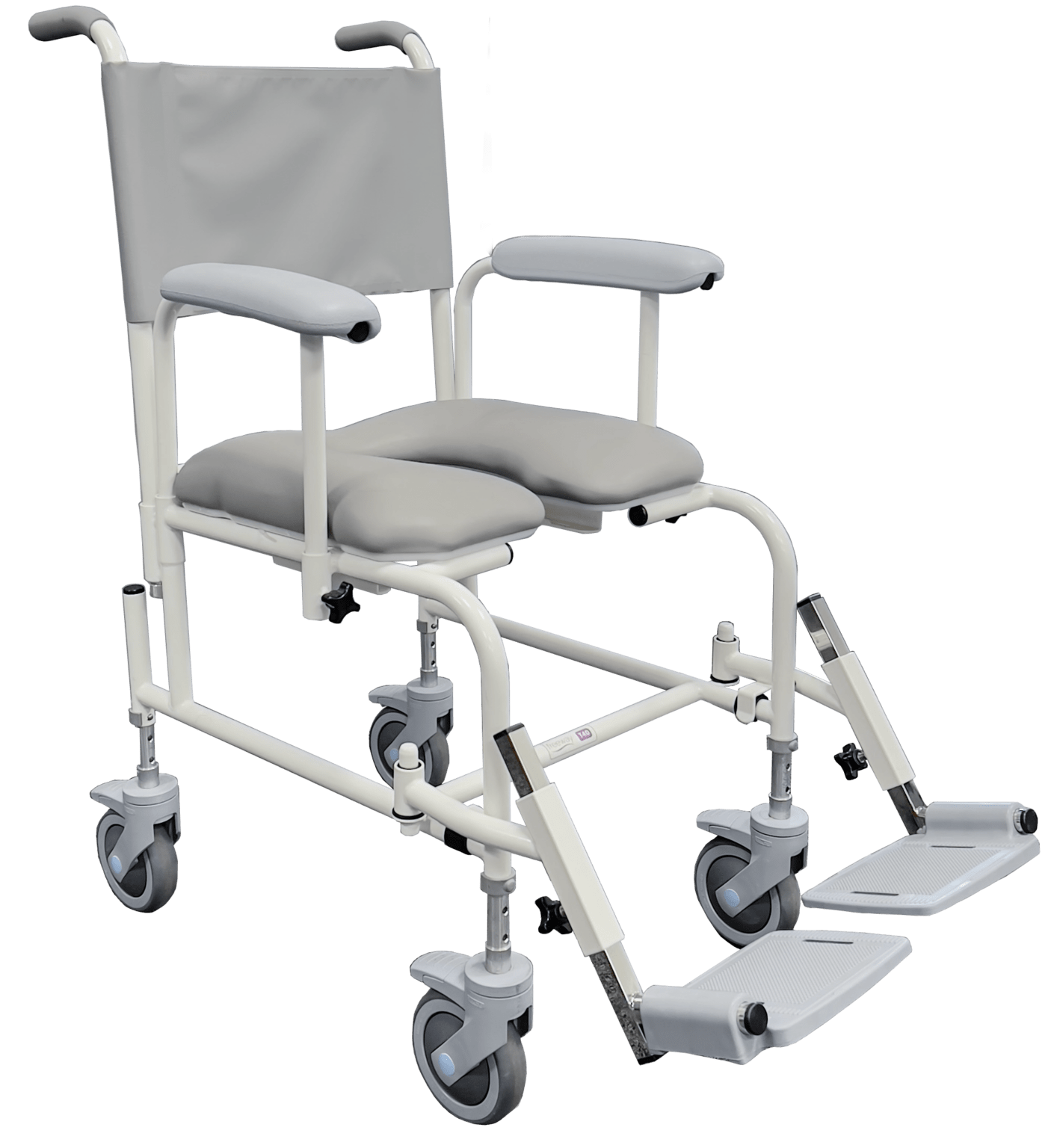 New and improved height adjustable Freeway shower chair with anti